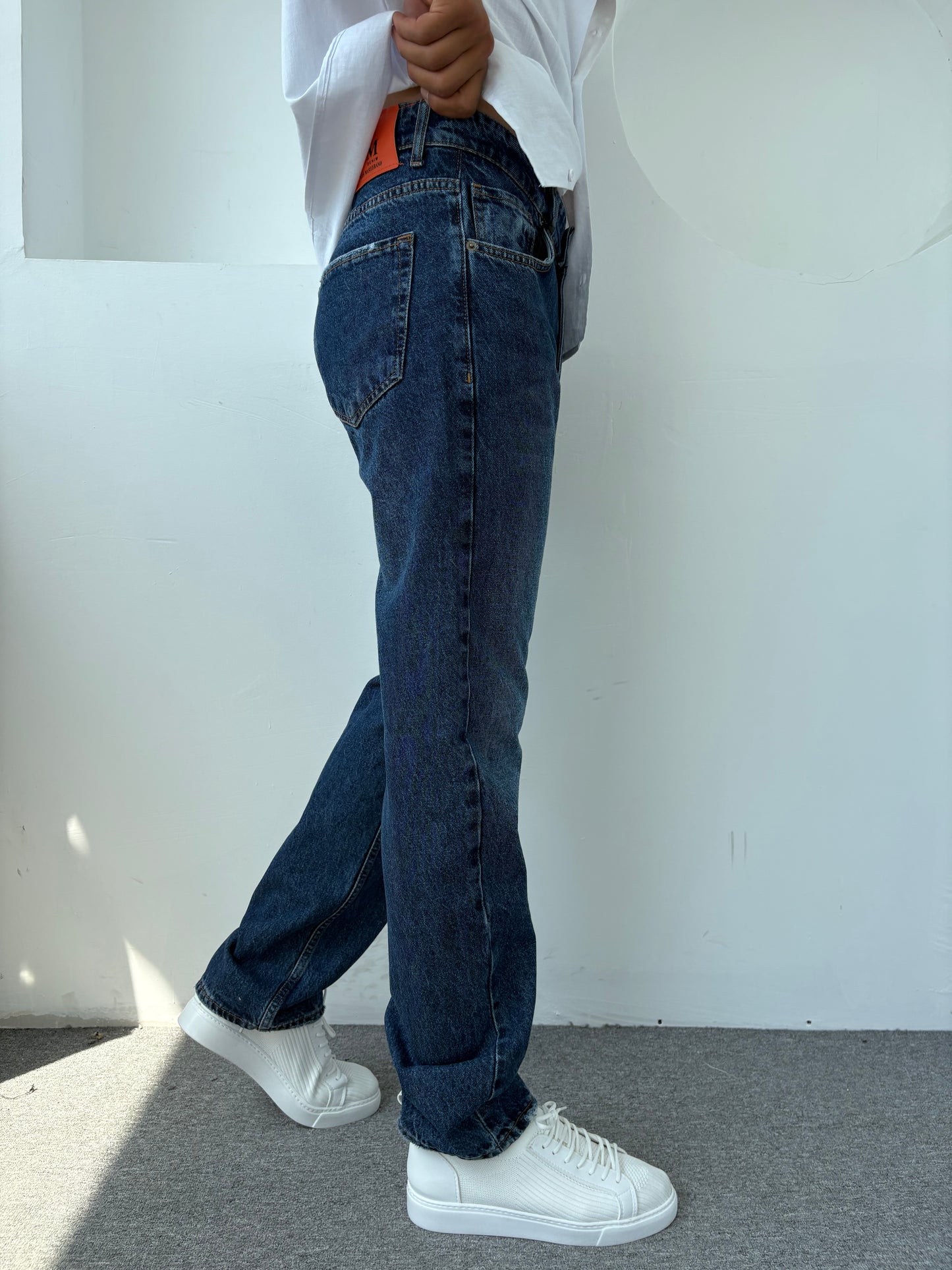 Baggy Kalıp Kot Pantolon Lacivert