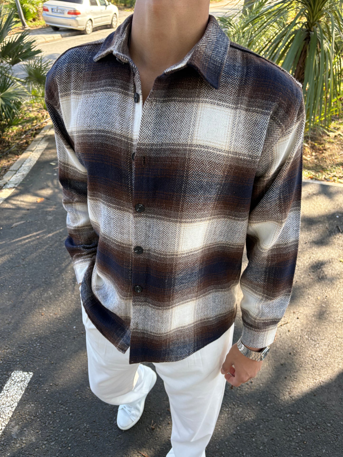 ODUNCU GÖMLEK KAHVERENGİ