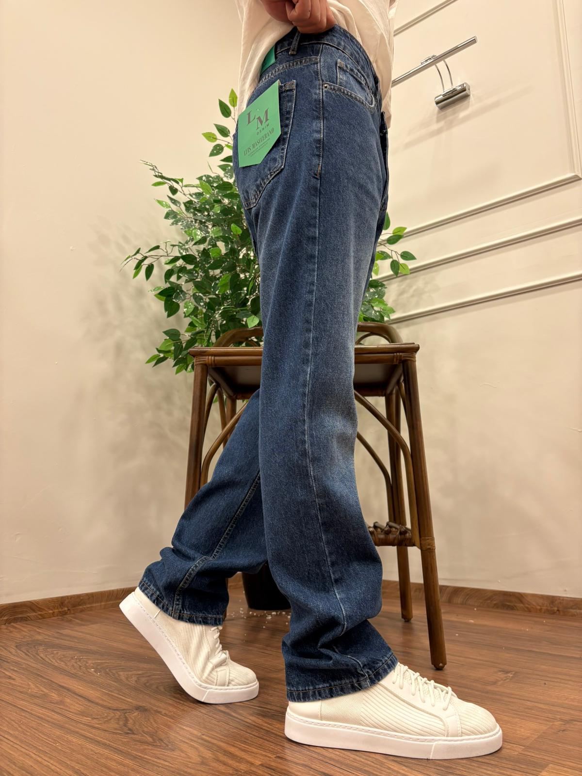 PREMİUM KALİTE BAGGY KALIP KOT PANTOLON LACİVERT