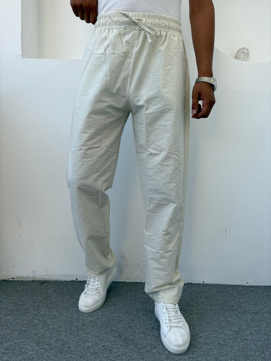 PARAŞÜT BAGGY PANTOLON BEYAZ