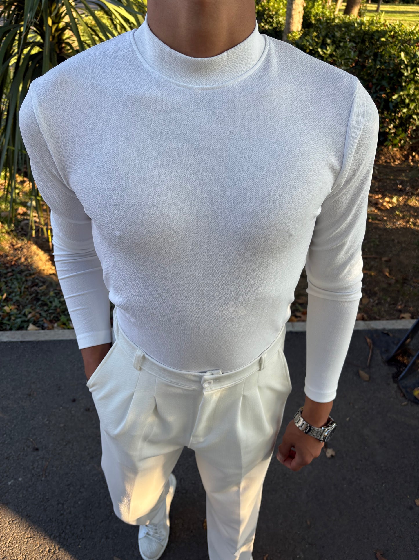 KREP YARIM BALIKÇI BEYAZ