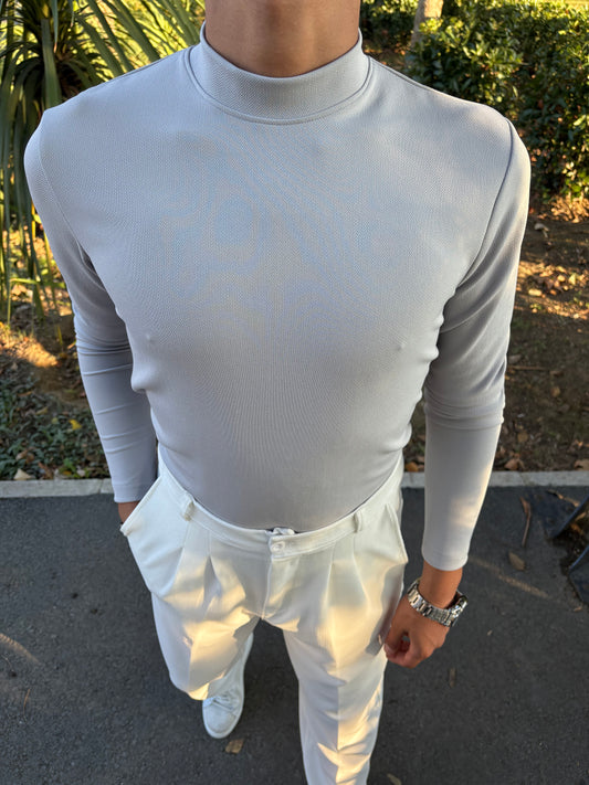 KREP YARIM BALIKÇI GRİ