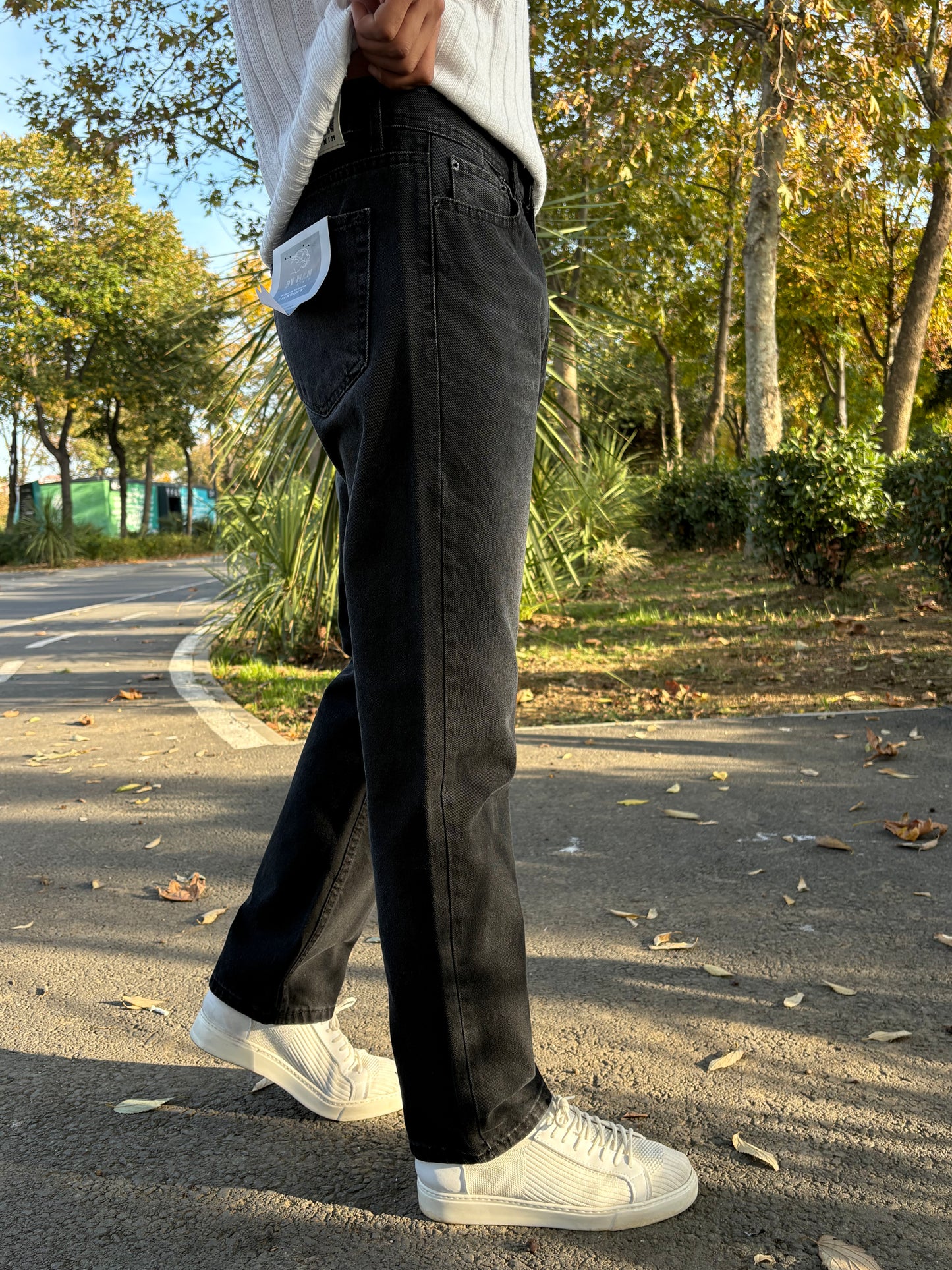 PREMİUM KALİTE BAGGY KALIP KOT PANTOLON KAPALI ANTRASİT