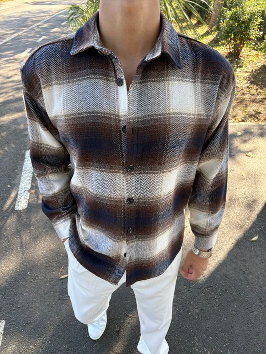 ODUNCU GÖMLEK KAHVERENGİ