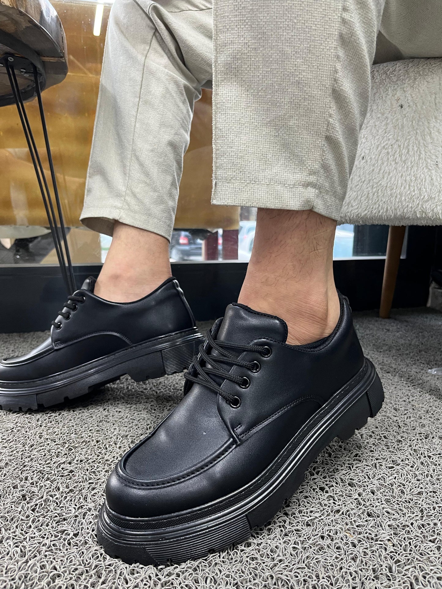 OLD MONEY YÜKSEK TABAN SİYAH