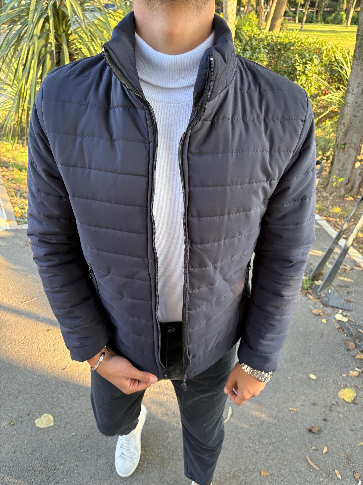 İÇİ ELYAFLI DOLUM MONT LACİVERT