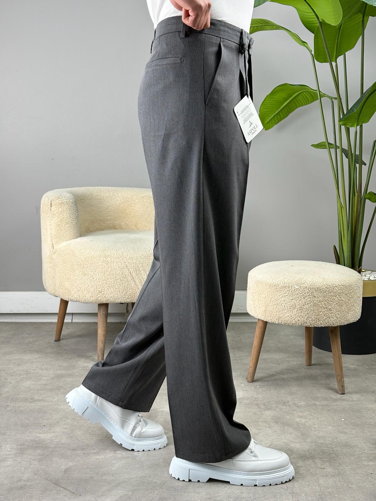 DİLLİ SÜPERBAGGY KUMAŞ PANTOLON ANTRASİT