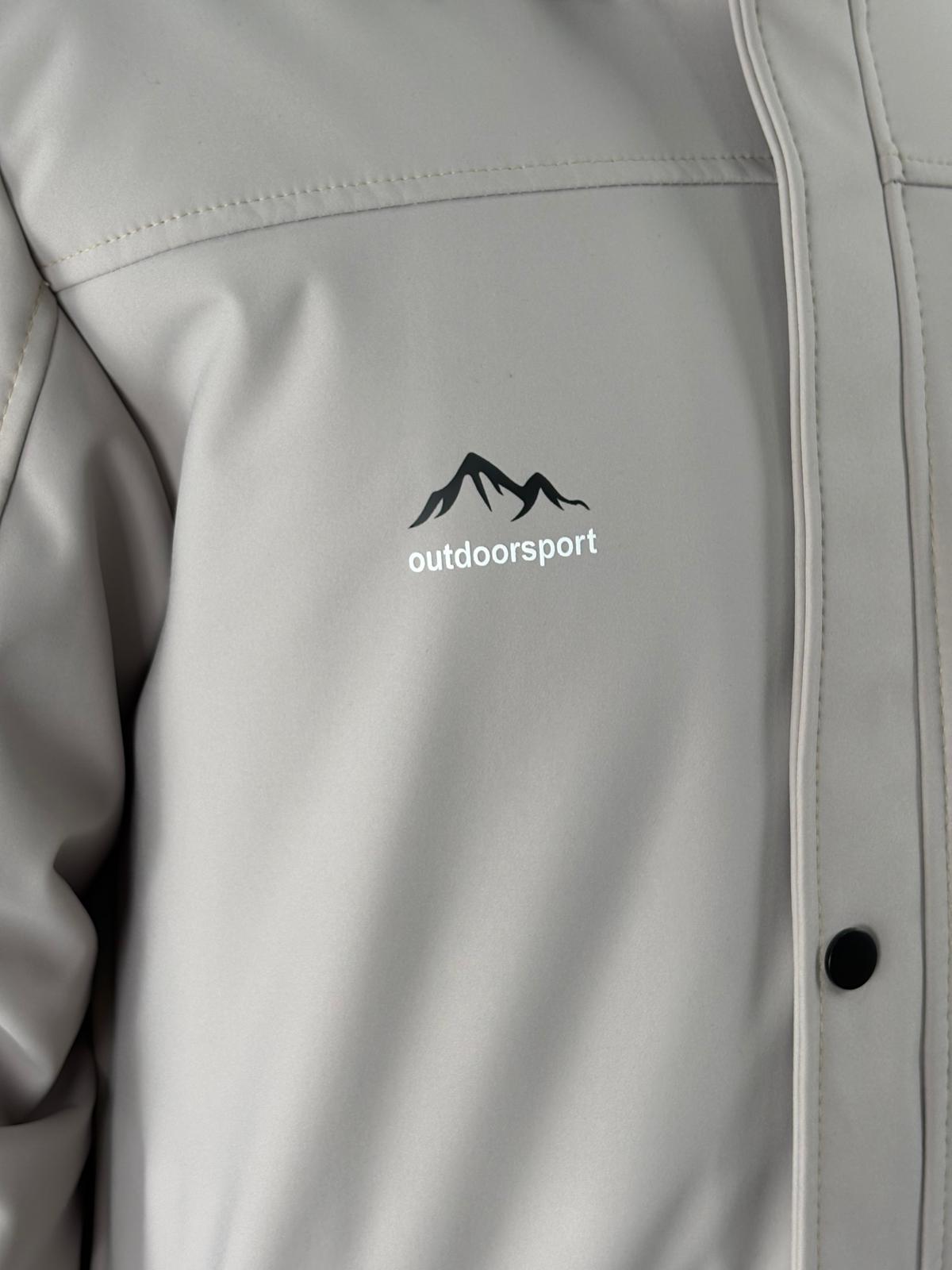 İçi Polar Softshell Mont Krem